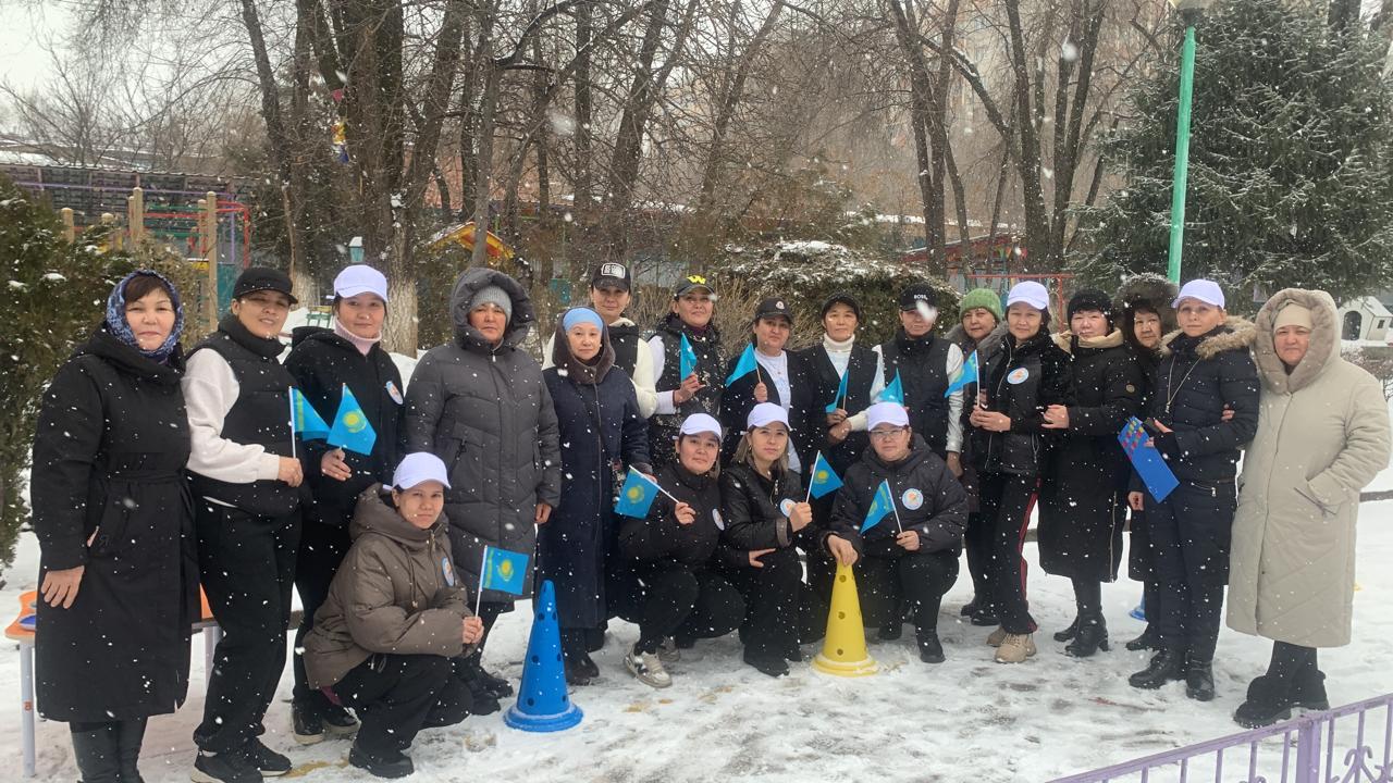 «Қысқы эстафета» педагогтер арасында өтті